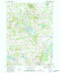 Download a high-resolution, GPS-compatible USGS topo map for Ortonville, MI (1984 edition)