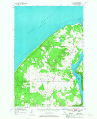 Download a high-resolution, GPS-compatible USGS topo map for Oskar, MI (1967 edition)