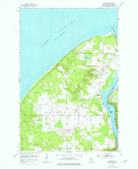 Download a high-resolution, GPS-compatible USGS topo map for Oskar, MI (1976 edition)