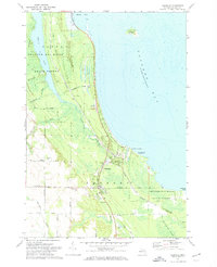 Download a high-resolution, GPS-compatible USGS topo map for Ossineke, MI (1974 edition)
