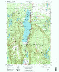 Download a high-resolution, GPS-compatible USGS topo map for Otsego Lake, MI (1988 edition)