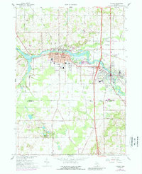 Download a high-resolution, GPS-compatible USGS topo map for Otsego, MI (1988 edition)