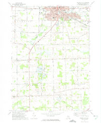 Download a high-resolution, GPS-compatible USGS topo map for Owosso South, MI (1975 edition)