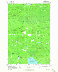 Download a high-resolution, GPS-compatible USGS topo map for Ozark NE, MI (1965 edition)