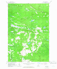 Download a high-resolution, GPS-compatible USGS topo map for Ozark, MI (1965 edition)