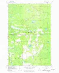 Download a high-resolution, GPS-compatible USGS topo map for Ozark, MI (1977 edition)
