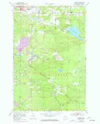 Download a high-resolution, GPS-compatible USGS topo map for Palmer, MI (1977 edition)