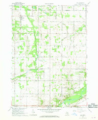 Download a high-resolution, GPS-compatible USGS topo map for Palo, MI (1968 edition)