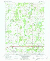 Download a high-resolution, GPS-compatible USGS topo map for Parma, MI (1981 edition)