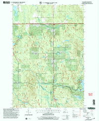 Download a high-resolution, GPS-compatible USGS topo map for Paulding, MI (2004 edition)