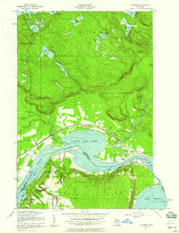 Download a high-resolution, GPS-compatible USGS topo map for Payment, MI (1958 edition)