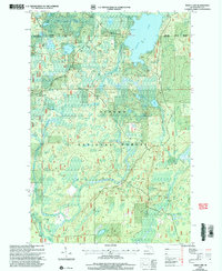 Download a high-resolution, GPS-compatible USGS topo map for Perch Lake, MI (2004 edition)