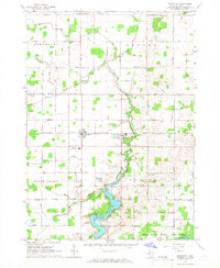 Download a high-resolution, GPS-compatible USGS topo map for Perrinton, MI (1966 edition)