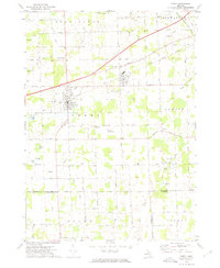 Download a high-resolution, GPS-compatible USGS topo map for Perry, MI (1975 edition)