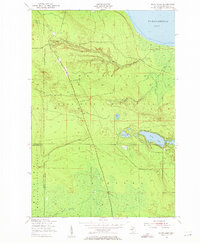 Download a high-resolution, GPS-compatible USGS topo map for Piatt Lake, MI (1955 edition)