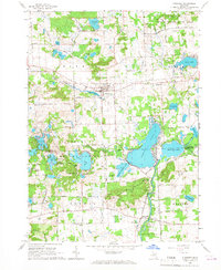 Download a high-resolution, GPS-compatible USGS topo map for Pinckney, MI (1967 edition)