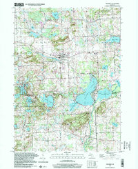 Download a high-resolution, GPS-compatible USGS topo map for Pinckney, MI (2000 edition)