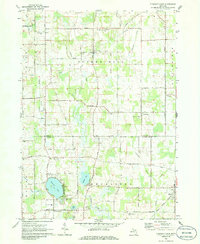 Download a high-resolution, GPS-compatible USGS topo map for Pleasant Lake, MI (1986 edition)