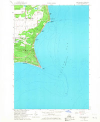 Download a high-resolution, GPS-compatible USGS topo map for Point Lookout, MI (1968 edition)