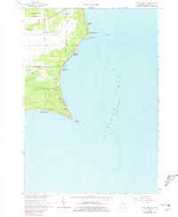 Download a high-resolution, GPS-compatible USGS topo map for Point Lookout, MI (1981 edition)