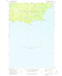 Download a high-resolution, GPS-compatible USGS topo map for Point Patterson, MI (1977 edition)