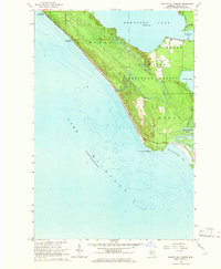 Download a high-resolution, GPS-compatible USGS topo map for Pointe Aux Chenex, MI (1966 edition)