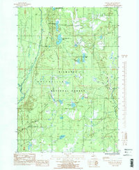 Download a high-resolution, GPS-compatible USGS topo map for Poplar%20Lake, MI (1985 edition)