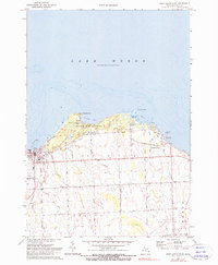 Download a high-resolution, GPS-compatible USGS topo map for Port Austin East, MI (1973 edition)