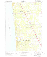 preview thumbnail of historical topo map of Ottawa County, MI in 1972