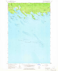 Download a high-resolution, GPS-compatible USGS topo map for Prentiss Bay, MI (1965 edition)