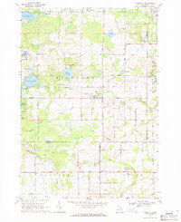 Download a high-resolution, GPS-compatible USGS topo map for Prescott, MI (1971 edition)