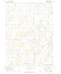 preview thumbnail of historical topo map of Clinton County, MI in 1972