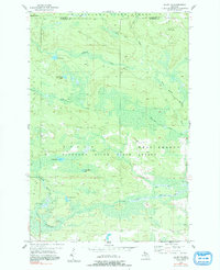 Download a high-resolution, GPS-compatible USGS topo map for Ralph NE, MI (1991 edition)