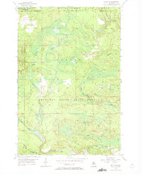 Download a high-resolution, GPS-compatible USGS topo map for Ralph NW, MI (1972 edition)