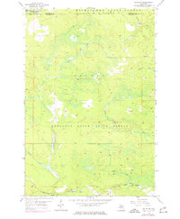 Download a high-resolution, GPS-compatible USGS topo map for Ralph NW, MI (1977 edition)