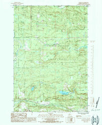 Download a high-resolution, GPS-compatible USGS topo map for Ralph SW, MI (1986 edition)