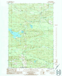 Download a high-resolution, GPS-compatible USGS topo map for Ralph, MI (1986 edition)