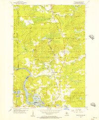 Download a high-resolution, GPS-compatible USGS topo map for Randville, MI (1957 edition)