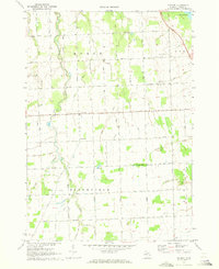 Download a high-resolution, GPS-compatible USGS topo map for Redman, MI (1973 edition)