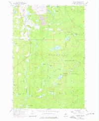 Download a high-resolution, GPS-compatible USGS topo map for Republic SW, MI (1977 edition)