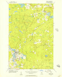Download a high-resolution, GPS-compatible USGS topo map for Republic, MI (1957 edition)