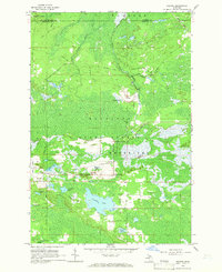 Download a high-resolution, GPS-compatible USGS topo map for Rexton, MI (1966 edition)