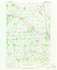 Download a high-resolution, GPS-compatible USGS topo map for Richmond, MI (1971 edition)