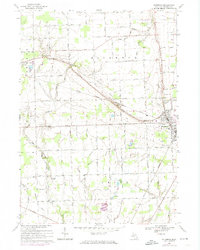 Download a high-resolution, GPS-compatible USGS topo map for Richmond, MI (1974 edition)