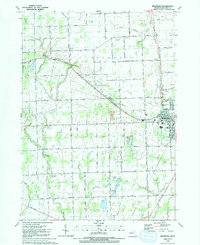 Download a high-resolution, GPS-compatible USGS topo map for Richmond, MI (1991 edition)