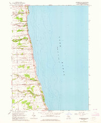 Download a high-resolution, GPS-compatible USGS topo map for Richmondville, MI (1964 edition)