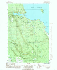 Download a high-resolution, GPS-compatible USGS topo map for Rock River, MI (1985 edition)
