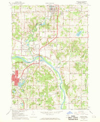 Download a high-resolution, GPS-compatible USGS topo map for Rockford, MI (1969 edition)