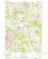Download a high-resolution, GPS-compatible USGS topo map for Rockford, MI (1982 edition)