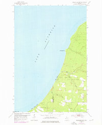 Download a high-resolution, GPS-compatible USGS topo map for Rockhouse Point, MI (1976 edition)